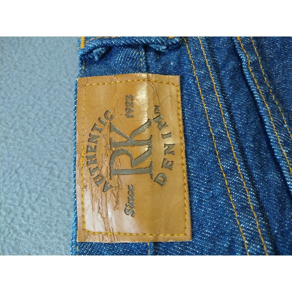 Red Kap Blue Jeans Men 44x32 Denim Work Construction Outdoor Classic Cotton - Picture 8 of 10